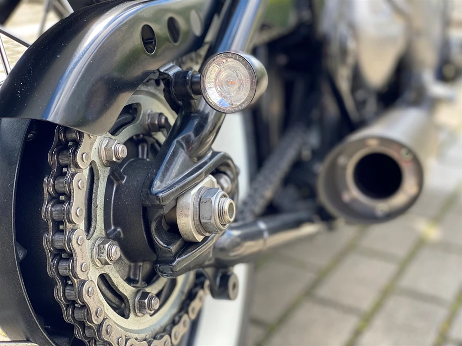 Umbgebautes Motorrad Triumph Bonneville Bobber Bild 12: Umbgebautes Motorrad Triumph Bonneville Bobber