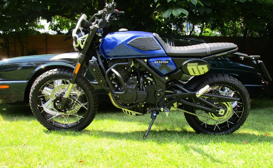 Umbgebautes Motorrad Brixton Crossfire 500XC Bild 2: Umbgebautes Motorrad Brixton Crossfire 500XC
