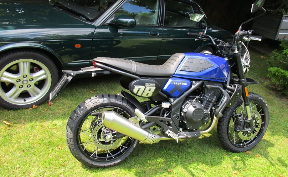 Umbgebautes Motorrad Brixton Crossfire 500XC Bild 1: Umbgebautes Motorrad Brixton Crossfire 500XC