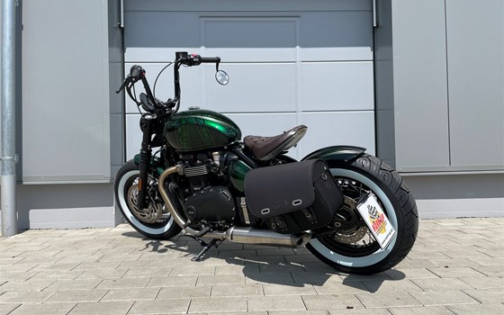 Umgebautes Motorrad Triumph Bonneville Bobber von Warm Up Zweiradtechnik GmbH - Bild 7 Umgebautes Motorrad Triumph Bonneville Bobber von Warm Up Zweiradtechnik GmbH - Bild 7