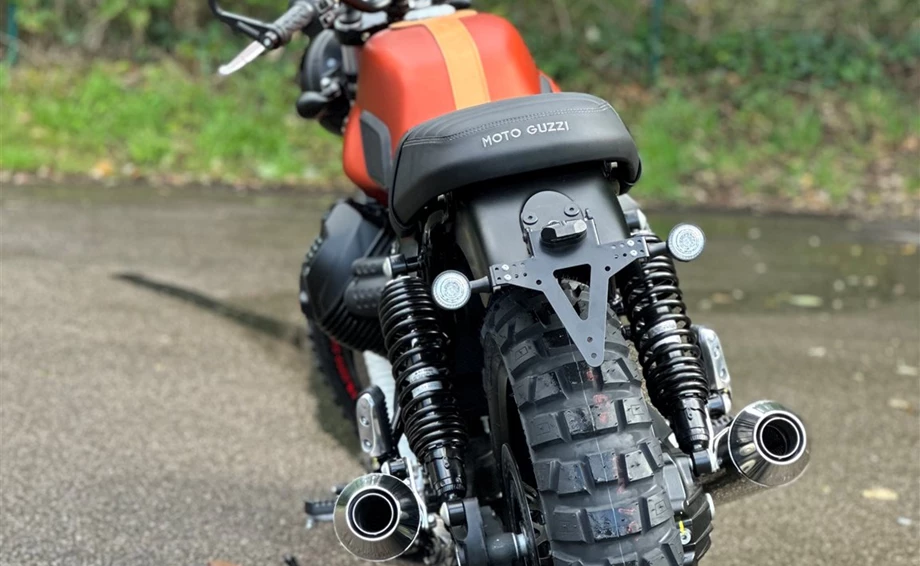 Umbgebautes Motorrad Moto Guzzi V7 Stone Bild 12: Umbgebautes Motorrad Moto Guzzi V7 Stone