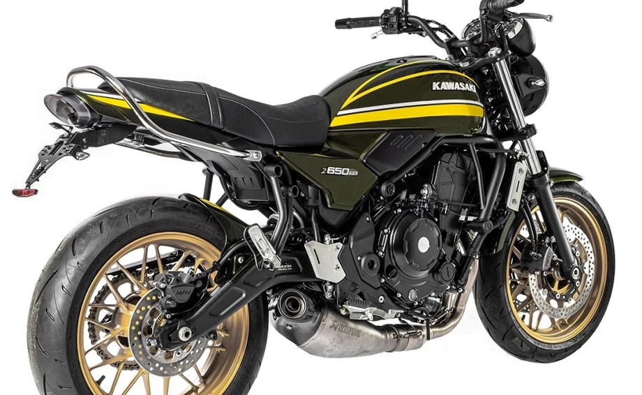 Umbgebautes Motorrad Kawasaki Z650 RS Bild 3: Umbgebautes Motorrad Kawasaki Z650 RS