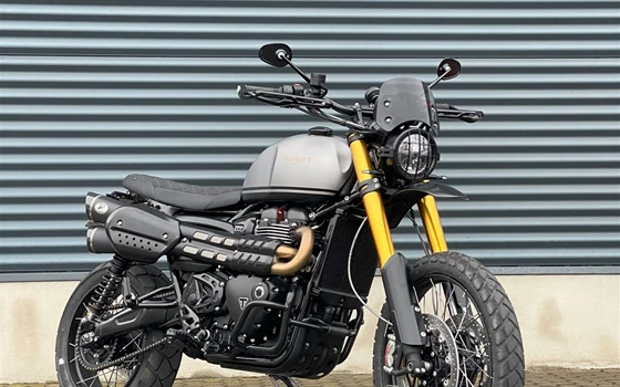 Umgebautes Motorrad Triumph Scrambler 1200 XE von Stärker-Profil GmbH - Bild 1 Umgebautes Motorrad Triumph Scrambler 1200 XE von Stärker-Profil GmbH - Bild 1
