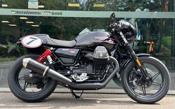 Umgebautes Motorrad Moto Guzzi V7 Racer von Motorradzentrum FFB GmbH - Bild 1 Umgebautes Motorrad Moto Guzzi V7 Racer von Motorradzentrum FFB GmbH - Bild 1
