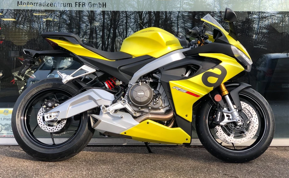 Umbgebautes Motorrad Aprilia RS 660 Bild 1: Umbgebautes Motorrad Aprilia RS 660