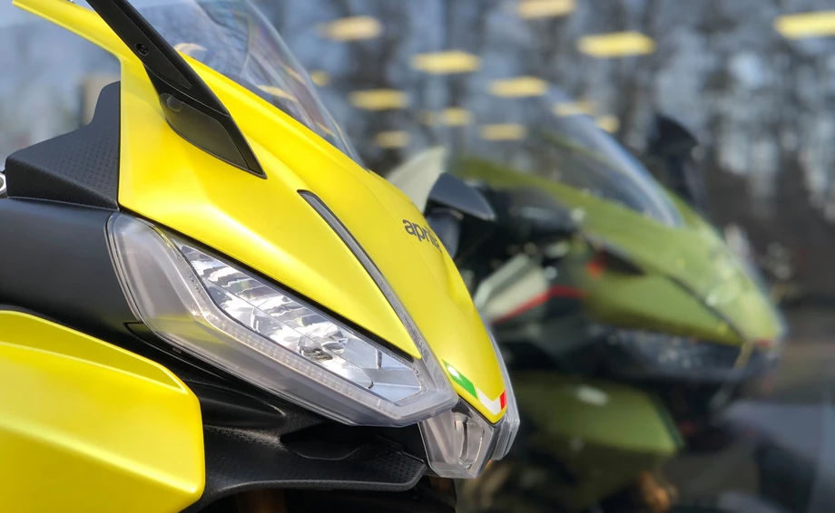 Umbgebautes Motorrad Aprilia RS 660 Bild 5: Umbgebautes Motorrad Aprilia RS 660