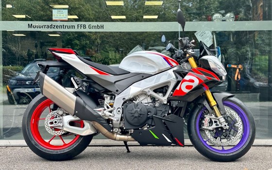 Umgebautes Motorrad Aprilia Tuono V4 1100 Factory von Motorradzentrum FFB GmbH - Bild 1 Umgebautes Motorrad Aprilia Tuono V4 1100 Factory von Motorradzentrum FFB GmbH - Bild 1