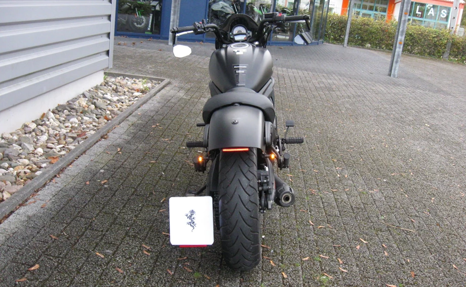 Umbgebautes Motorrad Kawasaki Vulcan S Bild 5: Umbgebautes Motorrad Kawasaki Vulcan S