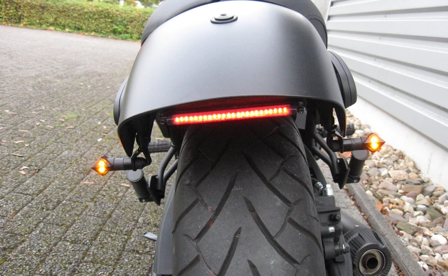 Umbgebautes Motorrad Kawasaki Vulcan S Bild 10: Umbgebautes Motorrad Kawasaki Vulcan S