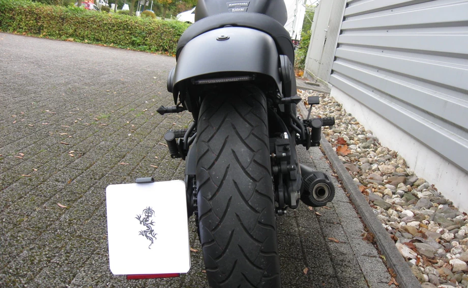 Umbgebautes Motorrad Kawasaki Vulcan S Bild 8: Umbgebautes Motorrad Kawasaki Vulcan S