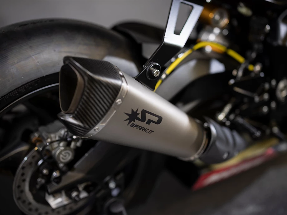 Umbgebautes Motorrad Triumph Street Triple 765 R Bild 4: Umbgebautes Motorrad Triumph Street Triple 765 R