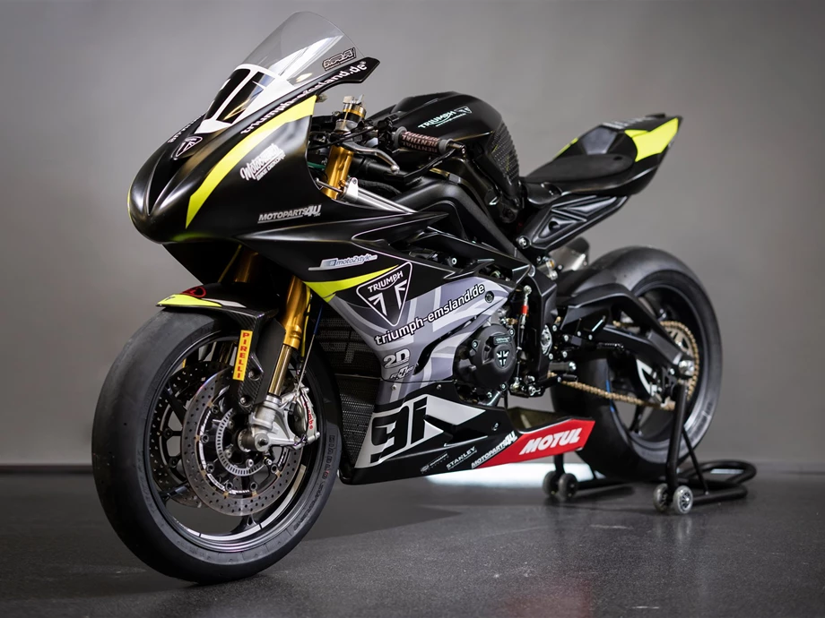 Umbgebautes Motorrad Triumph Street Triple 765 R Bild 6: Umbgebautes Motorrad Triumph Street Triple 765 R