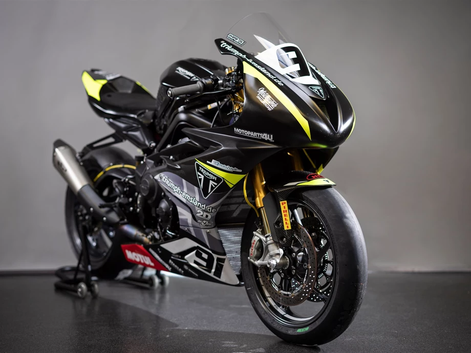 Umbgebautes Motorrad Triumph Street Triple 765 R Bild 25: Umbgebautes Motorrad Triumph Street Triple 765 R