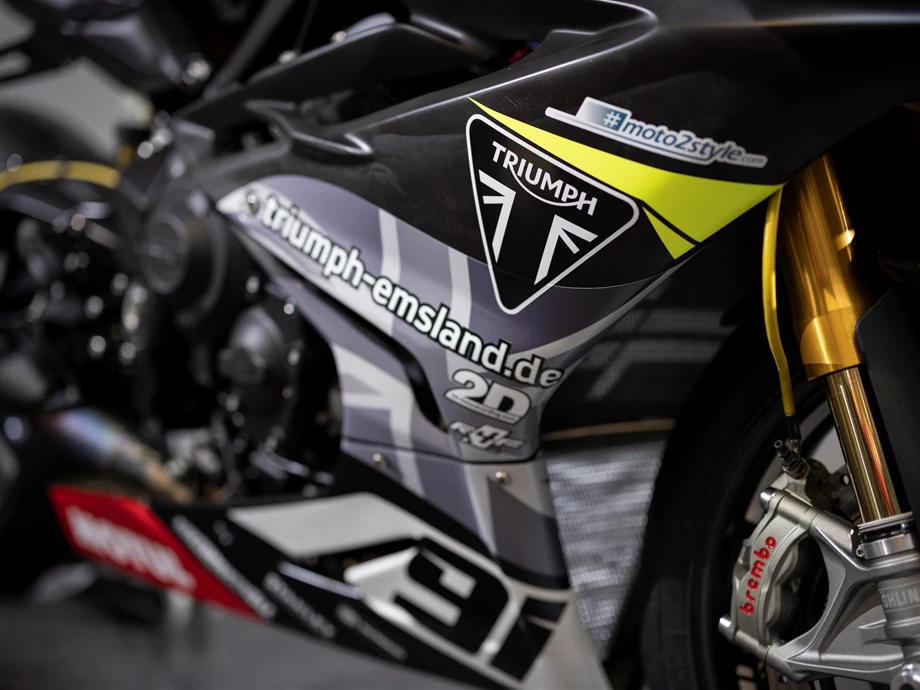 Umbgebautes Motorrad Triumph Street Triple 765 R Bild 29: Umbgebautes Motorrad Triumph Street Triple 765 R