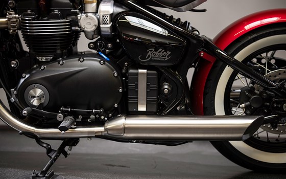 Umgebautes Motorrad Triumph Bonneville Bobber von Triumph Emsland - Hertrampf Racing - Bild 10 Umgebautes Motorrad Triumph Bonneville Bobber von Triumph Emsland - Hertrampf Racing - Bild 10