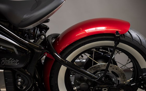 Umgebautes Motorrad Triumph Bonneville Bobber von Triumph Emsland - Hertrampf Racing - Bild 4 Umgebautes Motorrad Triumph Bonneville Bobber von Triumph Emsland - Hertrampf Racing - Bild 4
