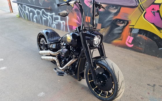 Umgebautes Motorrad Harley-Davidson Softail Fat Boy 114 FLFBS von X-Trem Custombikes - Bild 20 Umgebautes Motorrad Harley-Davidson Softail Fat Boy 114 FLFBS von X-Trem Custombikes - Bild 20