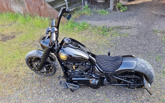 Umgebautes Motorrad Harley-Davidson Softail Fat Boy 114 FLFBS von X-Trem Custombikes - Bild 8 Umgebautes Motorrad Harley-Davidson Softail Fat Boy 114 FLFBS von X-Trem Custombikes - Bild 8