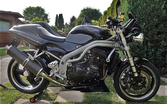 Umgebautes Motorrad Triumph Speed Triple 955i von scubacharly - Bild 3