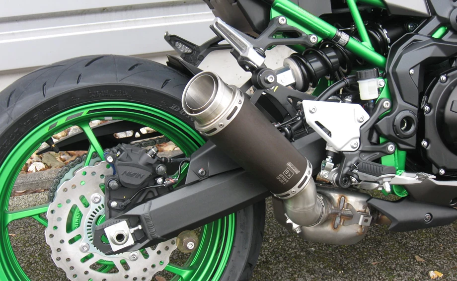 Umbgebautes Motorrad Kawasaki Z900 Bild 6: Umbgebautes Motorrad Kawasaki Z900