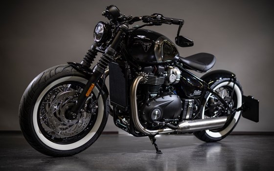 Umgebautes Motorrad Triumph Bonneville Bobber von Triumph Emsland - Hertrampf Racing - Bild 14 Umgebautes Motorrad Triumph Bonneville Bobber von Triumph Emsland - Hertrampf Racing - Bild 14
