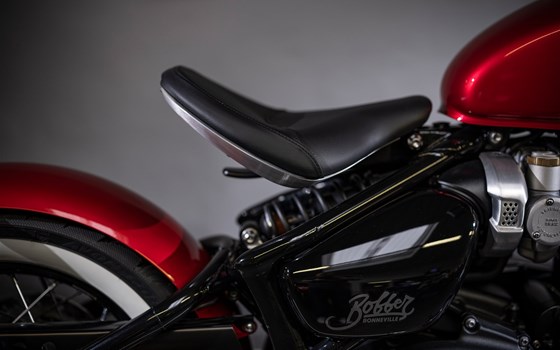 Umgebautes Motorrad Triumph Bonneville Bobber von Triumph Emsland - Hertrampf Racing - Bild 6 Umgebautes Motorrad Triumph Bonneville Bobber von Triumph Emsland - Hertrampf Racing - Bild 6