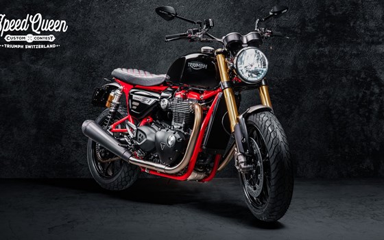 Umgebautes Motorrad Triumph Speed Twin 1200 von Moto Center Schwyz AG - Bild 1 Umgebautes Motorrad Triumph Speed Twin 1200 von Moto Center Schwyz AG - Bild 1