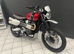 Umbgebautes Motorrad Triumph Scrambler 1200 XC