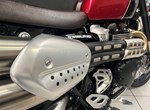 Umbgebautes Motorrad Triumph Scrambler 1200 XC