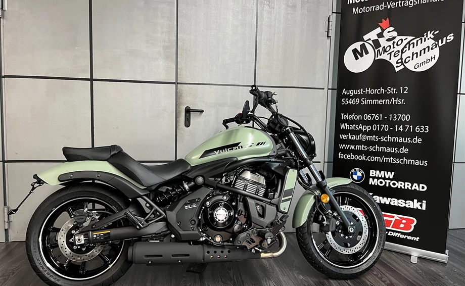 Umbgebautes Motorrad Kawasaki Vulcan S Bild 1: Umbgebautes Motorrad Kawasaki Vulcan S