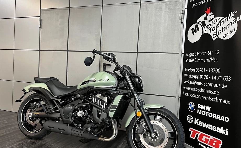 Umbgebautes Motorrad Kawasaki Vulcan S Bild 5: Umbgebautes Motorrad Kawasaki Vulcan S
