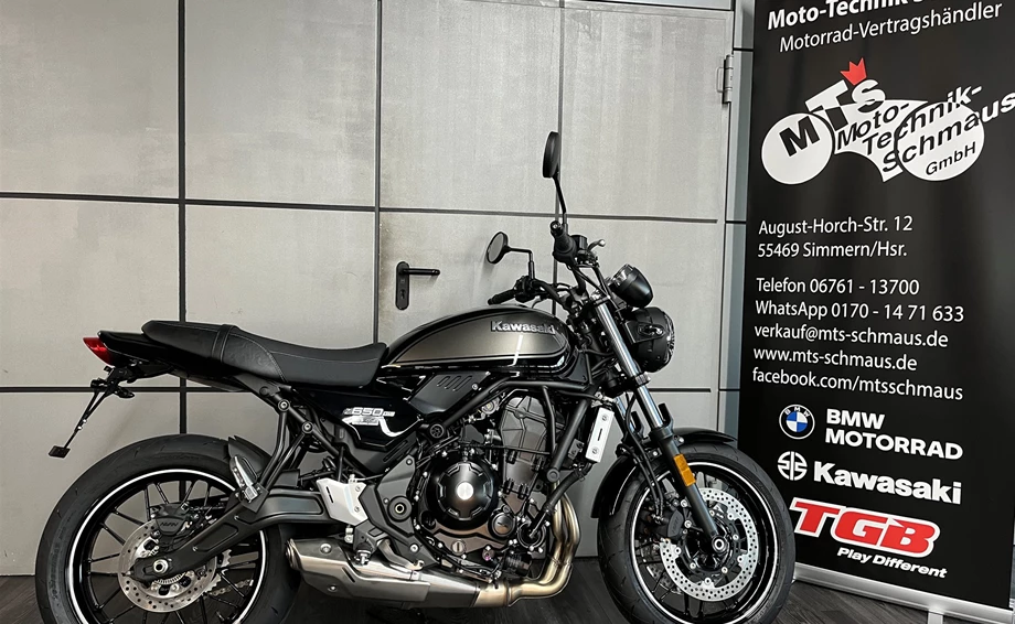 Umbgebautes Motorrad Kawasaki Z650 RS Bild 1: Umbgebautes Motorrad Kawasaki Z650 RS