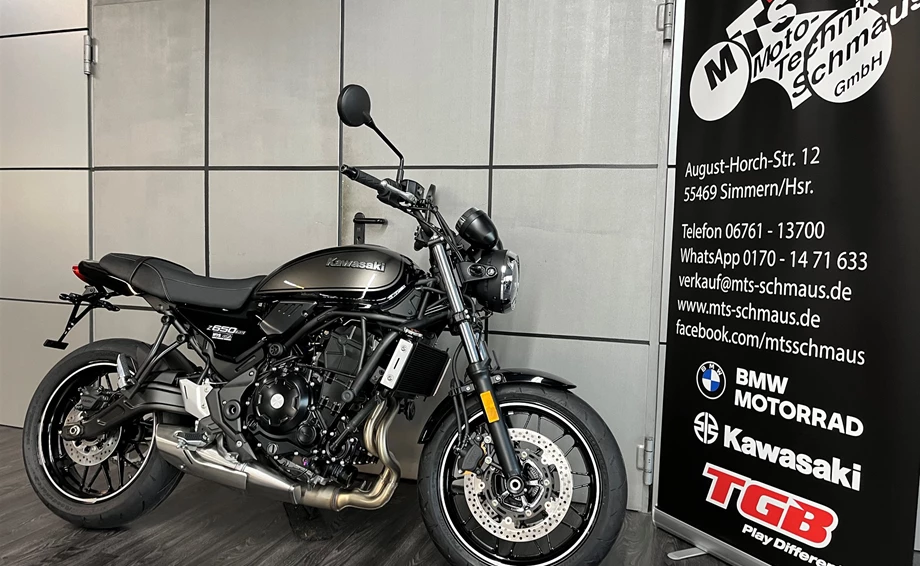 Umbgebautes Motorrad Kawasaki Z650 RS Bild 4: Umbgebautes Motorrad Kawasaki Z650 RS