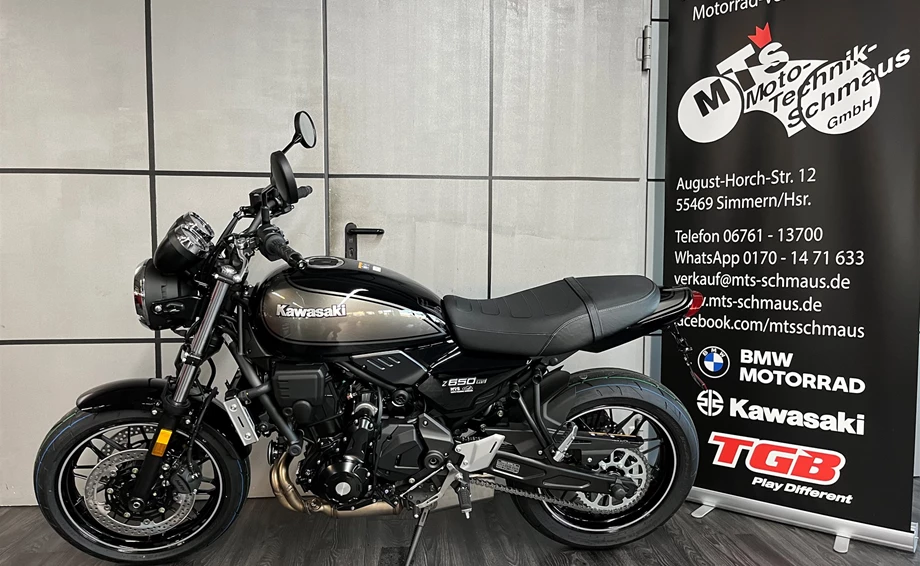 Umbgebautes Motorrad Kawasaki Z650 RS Bild 2: Umbgebautes Motorrad Kawasaki Z650 RS