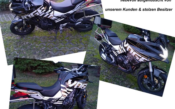 Umgebautes Motorrad Voge 500DS von 2Rad-Knoblauch - Bild 1