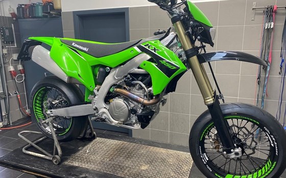 Umgebautes Motorrad Kawasaki KX 450 von Bikers-Euroshop - Bild 2 Umgebautes Motorrad Kawasaki KX 450 von Bikers-Euroshop - Bild 2