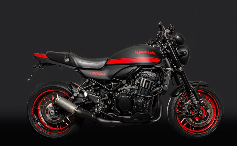 Umbgebautes Motorrad Kawasaki Z900 RS Bild 2: Umbgebautes Motorrad Kawasaki Z900 RS