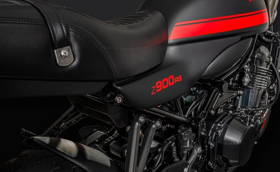 Umbgebautes Motorrad Kawasaki Z900 RS Bild 4: Umbgebautes Motorrad Kawasaki Z900 RS