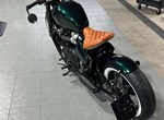 Customized motorcycle Triumph Bonneville Bobber