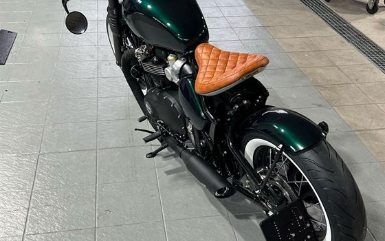 Umgebautes Motorrad Triumph Bonneville Bobber von Zweiradparadies Denk GmbH & Co. KG - Bild 3 Umgebautes Motorrad Triumph Bonneville Bobber von Zweiradparadies Denk GmbH & Co. KG - Bild 3