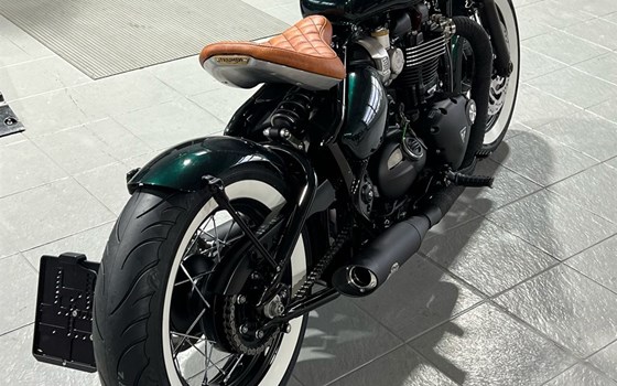 Umgebautes Motorrad Triumph Bonneville Bobber von Zweiradparadies Denk GmbH & Co. KG - Bild 4 Umgebautes Motorrad Triumph Bonneville Bobber von Zweiradparadies Denk GmbH & Co. KG - Bild 4