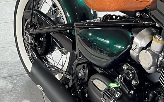 Umgebautes Motorrad Triumph Bonneville Bobber von Zweiradparadies Denk GmbH & Co. KG - Bild 6 Umgebautes Motorrad Triumph Bonneville Bobber von Zweiradparadies Denk GmbH & Co. KG - Bild 6