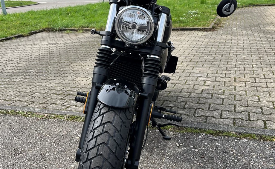 Umbgebautes Motorrad Hanway B15 Bobber 125 Bild 4: Umbgebautes Motorrad Hanway B15 Bobber 125