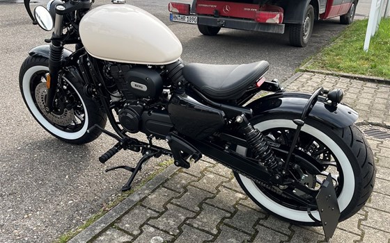 Umgebautes Motorrad Hanway B15 Bobber 125 von Auto Center Brenner GmbH - Bild 5 Umgebautes Motorrad Hanway B15 Bobber 125 von Auto Center Brenner GmbH - Bild 5