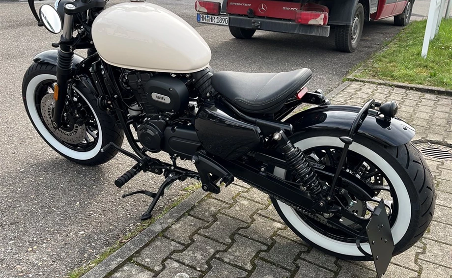 Umbgebautes Motorrad Hanway B15 Bobber 125 Bild 5: Umbgebautes Motorrad Hanway B15 Bobber 125