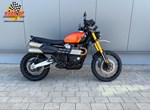 Umbgebautes Motorrad Triumph Scrambler 1200 XE