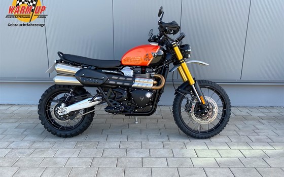 Umgebautes Motorrad Triumph Scrambler 1200 XE von Warm Up Zweiradtechnik GmbH - Bild 1 Umgebautes Motorrad Triumph Scrambler 1200 XE von Warm Up Zweiradtechnik GmbH - Bild 1