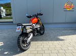 Umbgebautes Motorrad Triumph Scrambler 1200 XE