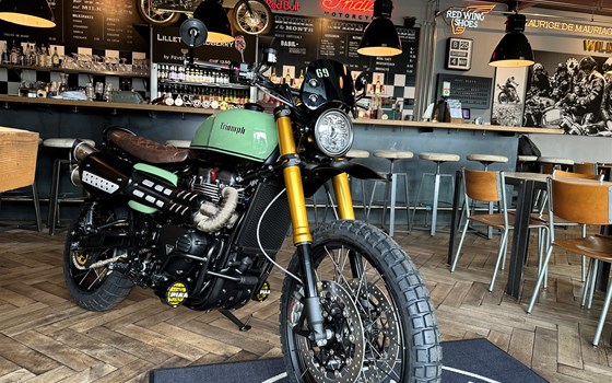 Umgebautes Motorrad Triumph Scrambler 1200 XC von Erne's Euromotos AG - Bild 8 Umgebautes Motorrad Triumph Scrambler 1200 XC von Erne's Euromotos AG - Bild 8