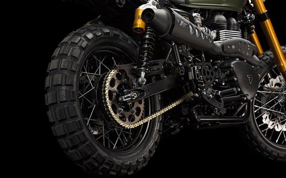 Umgebautes Motorrad Triumph Scrambler 900 von Erne's Euromotos AG - Bild 2 Umgebautes Motorrad Triumph Scrambler 900 von Erne's Euromotos AG - Bild 2